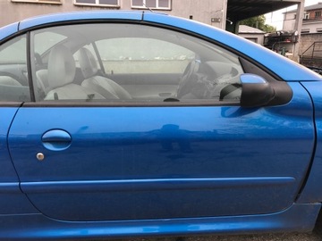 DVEŘE PRAVÉ PEUGEOT 206 CC KMF