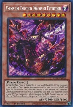 Yu-Gi-Oh! TCG: Veidos the Eruption Dragon of Extinction (PHNI)