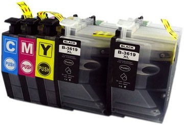Komplet tuszy do Brother LC3619 XL J2330DW J3530DW