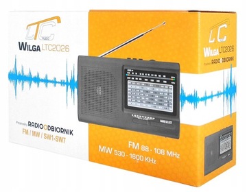 РЕТРО ПОРТАТИВНАЯ РАДИО РАБОТАЮЩАЯ НА АККУМУЛЯТОРАХ И АККУМУЛЯТОРНЫХ FM 