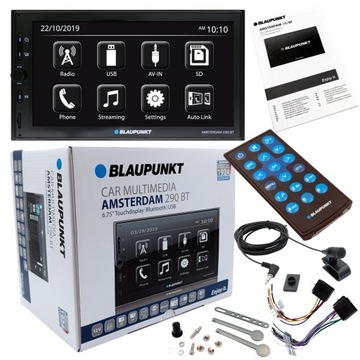 BLAUPUNKT Stacja multimedialna RADIO SAMOCHODOWE 2DIN USB BLUETOOTH 4x50W
