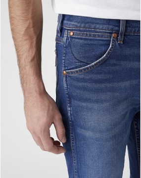 Męskie spodnie jeansowe dopasowane Wrangler 11MWZ W33 L32