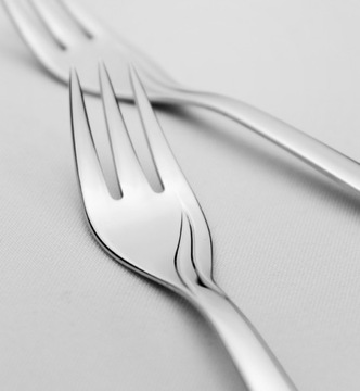 GERLACH FLAMES CUTLERY ВИЛКА ДЛЯ ТОРТА, СЪЕМНАЯ, БЛЕСК