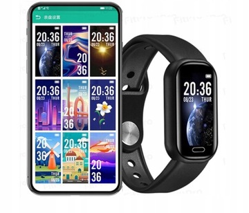 Часы SMARTWATCH SMARTBAND Монитор сердечного ритма Шагомер