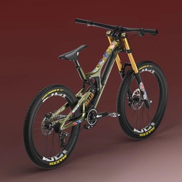 Наклейка на раму горного велосипеда. Водонепроницаемая защитная наклейка MTB.