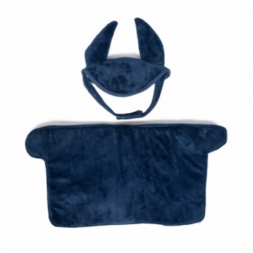 byASTRUP Плед і чепчик для коня Navy