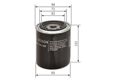 BOSCH 0 451 103 357 FILTR OLEJE