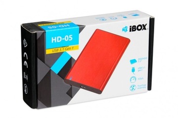 IBOX IBOX HD-05 2.5 USB 3.1 Корпус Красный