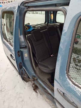 Renault Kangoo II Mikrovan 1.6 8v 90KM 2010 Renault Kangoo II 1.6 5-osób 2010r. benzyna + gaz LPG + hak, zdjęcie 8