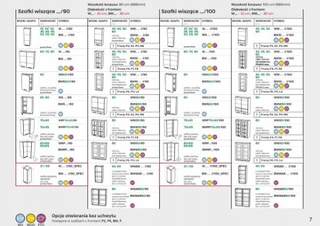MEBLE KUCHENNE MODUŁOWE - KUCHNIA MODERN SKALNY NA WYMIAR WYBÓR KOLORÓW