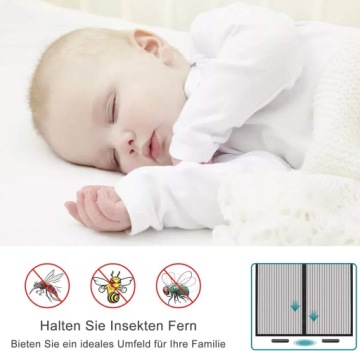 Сетка москитная дверная 100х230см черная TIMIZI