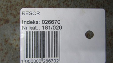 RENAULT MASCOTT 3.5T 2-ЛИСТОВАЯ РЕСОРНА 98-10