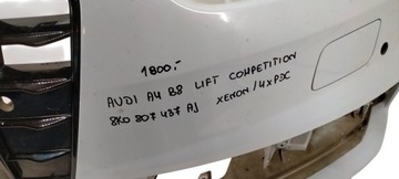 8K0807437AJ AUDI A4 B8 08-15 FACELIFT COMPETITION NÁRAZNÍK PŘEDNÍ XENON