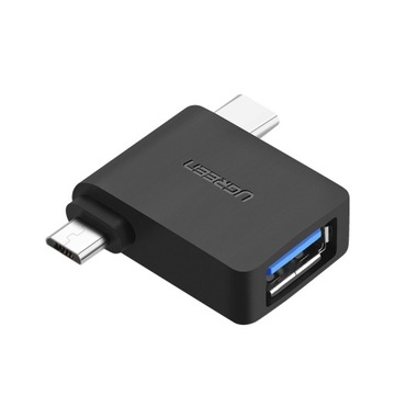 UGREEN Adapter OTG USB A 3.0 do TYP C micro USB