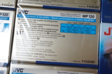 Кассета для камер JVC VIDEO8 MP 120 1шт