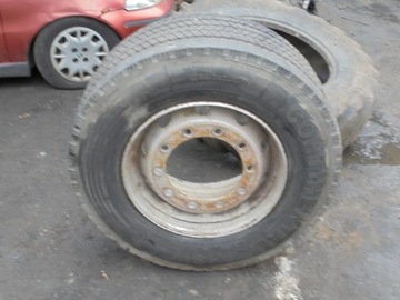 МУЖСКОЕ КОЛЕСО СТАЛЬНОЙ ОБОД ШИНА 385/55R22.5