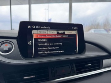 Mazda 6 III Sport Kombi Facelifting 2018 2.0 Skyactiv-G 165KM 2022 Mazda 6 SkyJoy HUD Kamera 360 Nawigacja CarPlay LED 2.0 165KM, zdjęcie 30