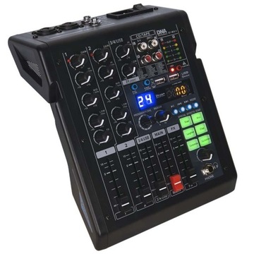 Mikser audio USB konsola MP3 Bluetooth analogowy 4 kanały DNA EF-MIX 4