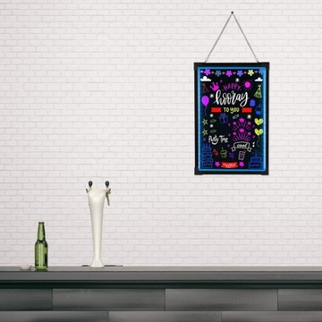 40x60cm Tablica do pisania wiadomości LED