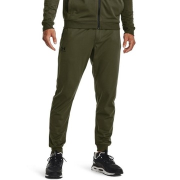 UNDER ARMOUR SPODNIE DRESOWE TRICOT KHAKI M