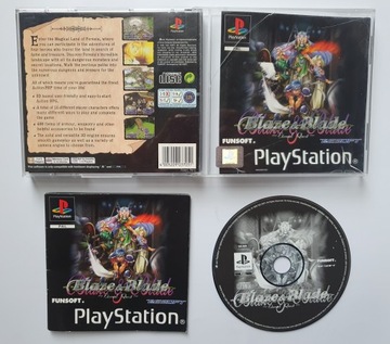 Blaze & Blade PS1 PSX PS2