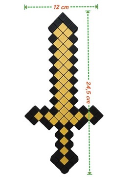Minecraft złoty miecz, MINECRAFT MIECZ