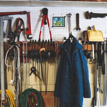 БЕСПРОВОДНАЯ ПОГОДНАЯ СТАНЦИЯ ГИГРОМЕТР ТЕРМОМЕТР