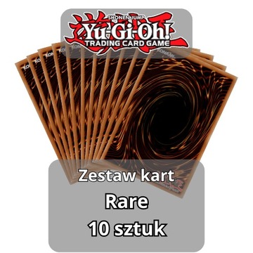 Yu-Gi-Oh! TCG: 10 sztuk kart Rare