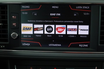 Seat Leon III ST Facelifting 1.5 EcoTSI 130KM 2018 Seat Leon 1.5 TSI, Salon Polska, Serwis ASO, zdjęcie 8