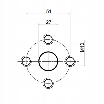 ФЛАНЕЦОВОЕ СОЕДИНЕНИЕ CARO НАСОСА 1