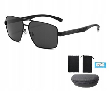 OKULARY PRZECIWSŁONECZNE AVIATOR POLARYZACJA UV400