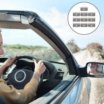 Зажимы от дождя для оконного дефлектора Silvertone Sovereign