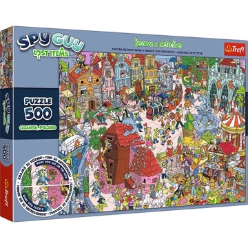 Puzzles - _500_ - Spy Guy Lost Items: Gdansk, Poland