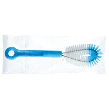 Щетка для мытья бутылочек, щетка для чистки чашечки, синяя.
