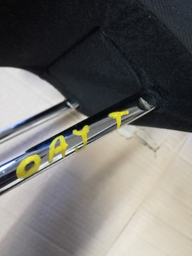 OPEL ASTRA J ZAGŁÓWEK KANAPY TYŁ