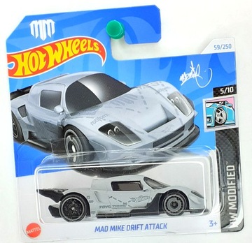 HOT WHEELS MAD MIKE DRIFT ATTACK HW MODIFIED NOWY 2024
