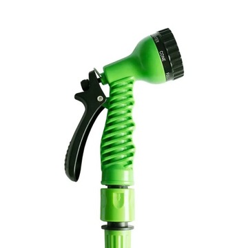 САДОВЫЙ ШЛАНГ 30м, ВЫДВИЖНОЙ, ГИБКИЙ + СОЕДИНИТЕЛИ + ПИСТОЛЕТ