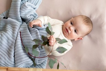 POOFI - Лист Organic 70x140 абрикос