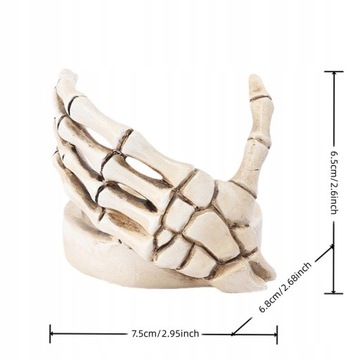 Хэллоуин Скелет Рукавицы Канделябры