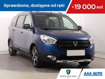 Dacia Lodgy Minivan Facelifting 1.5 Blue dCi 115KM 2021 Dacia Lodgy 1.5 Blue dCi, Salon Polska