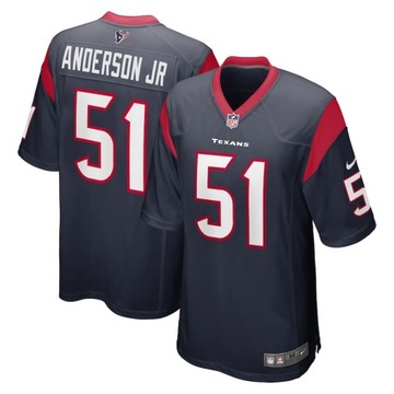 Camiseta Hombre Houston Texans Stroud Will Anderson Navy 2023 Runda draftu
