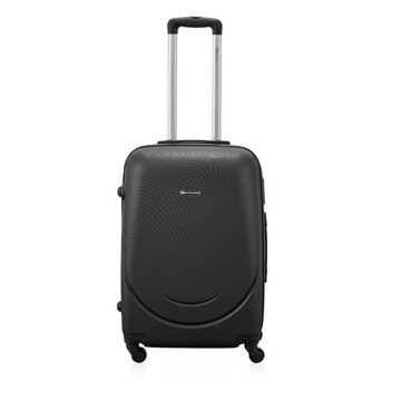 BETLEWSKI podróżna walizka na 4 kółkach średnia M