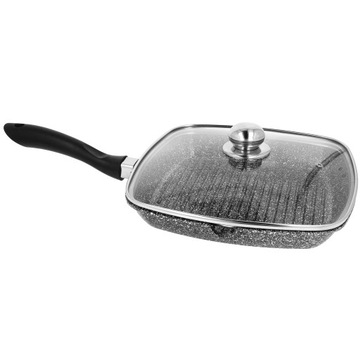 PATELNIA GRILOWA CERAMICZNO-MARMUROWA 28CM