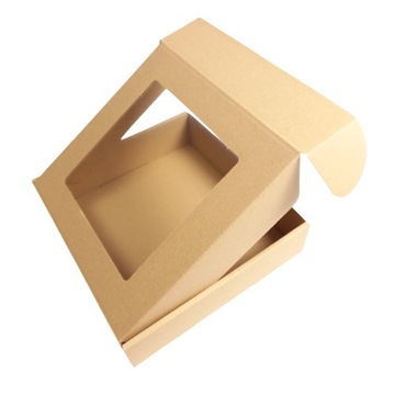Почтовая коробка с окошком Подарочная 20x20x5 10 шт.