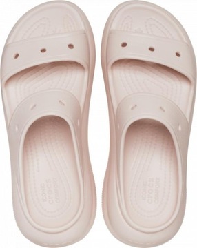 Damskie Buty Chodaki Klapki Platforma Crocs Crush 207670 Sandal 36-37