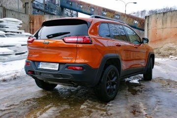 Jeep Cherokee V Terenowy 3.2 V6 272KM 2015 JEEP CHEROKEE (KL) 3.2 4x4 TRAILHAWK, blokada mostu, BEZWYPADKOWY! STAN BDB, zdjęcie 6