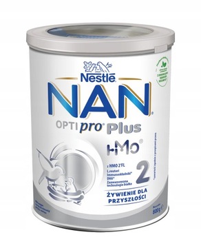 Mleko modyfikowane Nestle Nan Optipro Plus 2 800 g