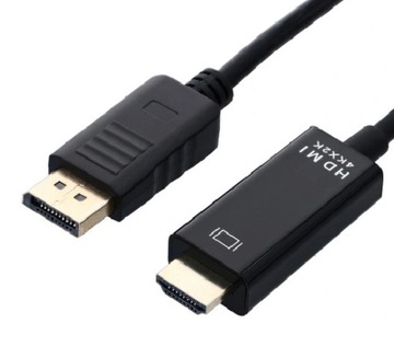 Kabel Display Port DisplayPort do HDMI 1,8m 4K 2K