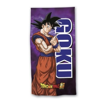 RĘCZNIK DRAGON BALL SUPER 70X140 SZYBKOSCHNĄCY SON GOKU ANIME CHŁOPIĘCY