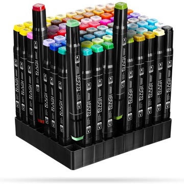 Алкогольные маркеры 80 маркеры маркеры двусторонние маркеры + сумка сумки